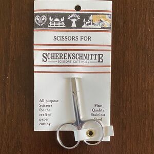 Vintage Back Street Scherenschnitte Scissors